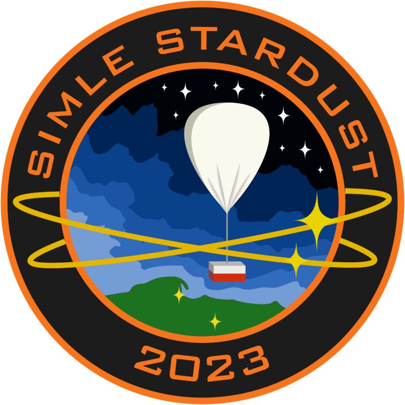 The SimLE Stardust 2023 mission patch